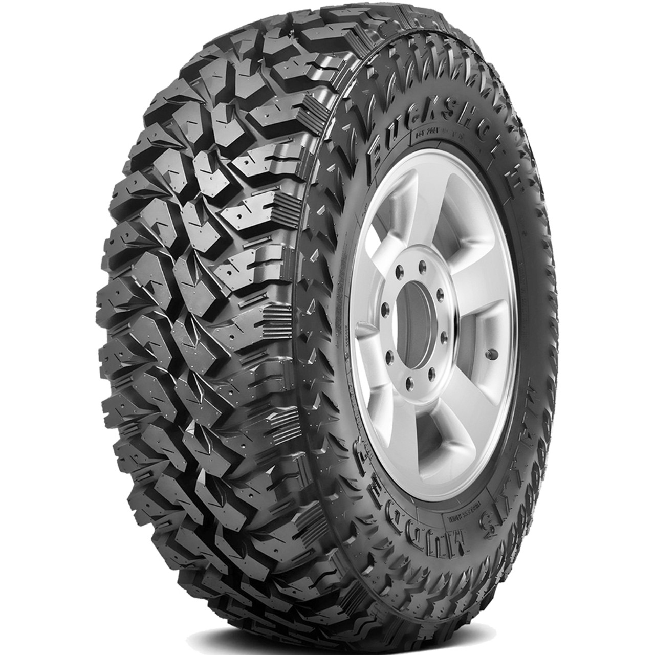Maxxis Buckshot Mudder II MT-764 LT 35X12.50R17 121Q E (10 Ply)
