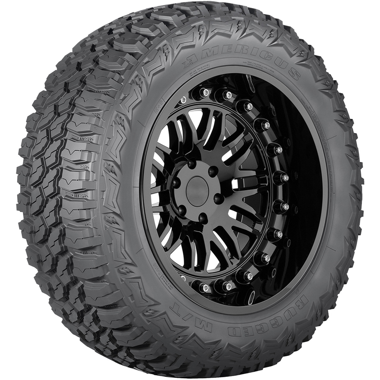 Americus Rugged M T Lt 265 70r17 121 118q E 10 Ply Mt Mud Terrain Tire