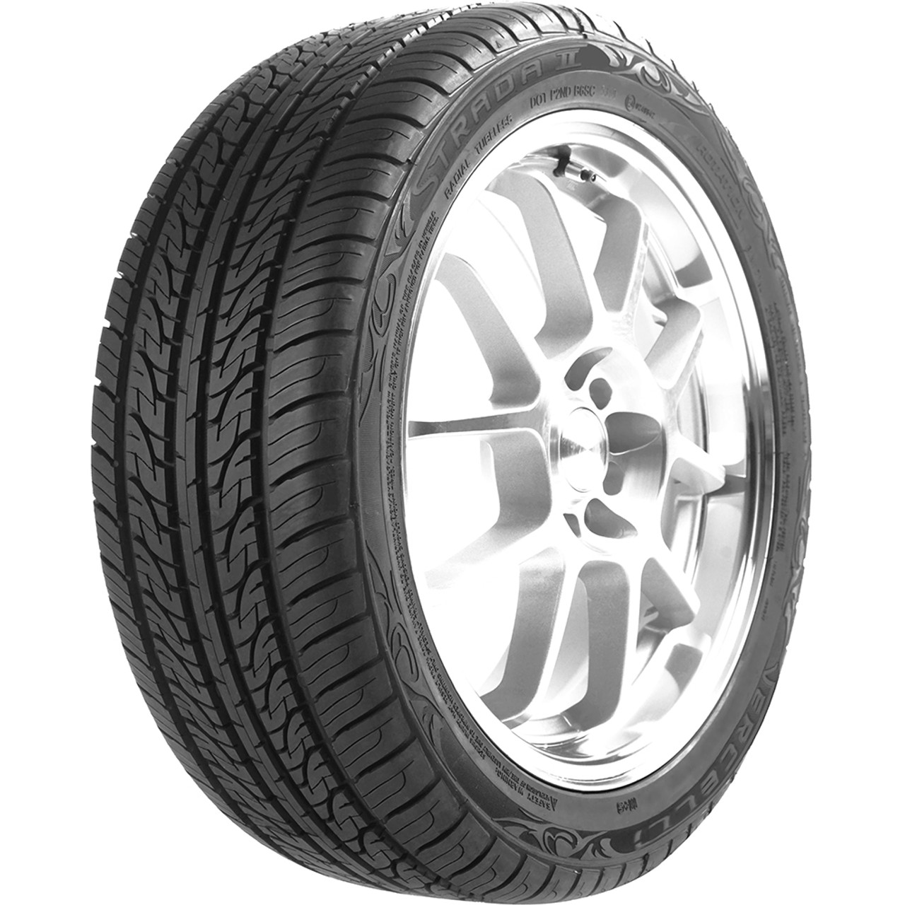 Vercelli Strada II 225/35R20 90W XL AS A/S All Season Tire