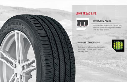 Yokohama Geolandar CV G058 235/60R17 102V AS A/S All Season Tire