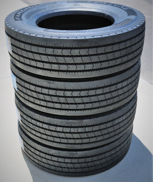 2 New Fortune FAR602 255/70R22.5 Load H 16-Ply Commercial All Position Truck Tires