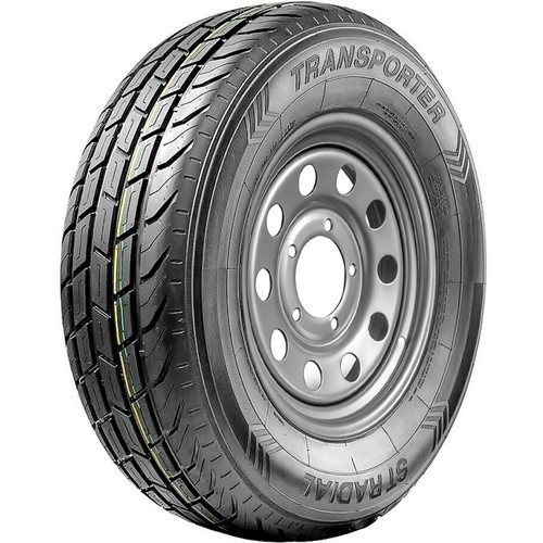 Transporter ST Radial All Steel ST 235/85R16 132/127M G (14 Ply) Trailer 16x6 8x165.1 Gray Modular Assembly