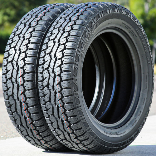 ARMSTRONG TRU-TRAC AT 225/70R16 夏タイヤ BARONESPORTS 16インチ 6.5J6HPCD139.7+38 22~23年製 バリ溝 リフトアップハイエース(VTY980MS) Armstrong Tru-Trac AT 225/70R16 107T XL