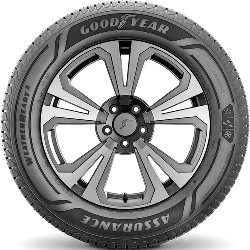 極上8~9分山 235/55R19 グッドイヤー アシュアランス ウェザーレディ Goodyear Assurance 235/55R19 101H All-Season Passenger Tire