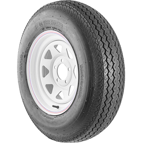 RubberMaster S378 5.3-12 5.30-12 5.3X12 C 6 Ply 5 x 4.5 Eight Spoke Assembly