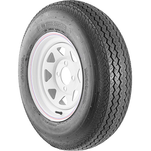 RubberMaster S378 5.3-12 5.30-12 5.3X12 C 6 Ply 4 on 4 Eight Spoke Assembly