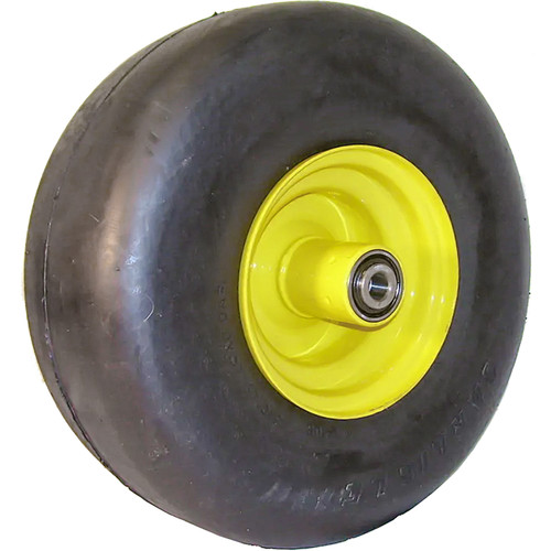 Carlisle (Carlstar) Smooth 15X6.00-6 4 Ply AS A/S All Season 5/8" Yellow Solid Assembly