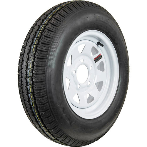 Hi-Run H180 ST 205/75D14 100L C (6 Ply) 14x6.5 5 x 114.3 White Eight Spoke