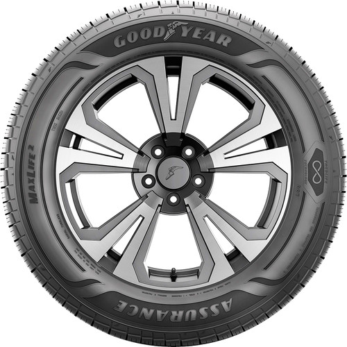 ②T-671【超バリ山】GOOD YEAR！215/50R17 95V！ Goodyear Assurance MaxLife 2 215/55R17 94V