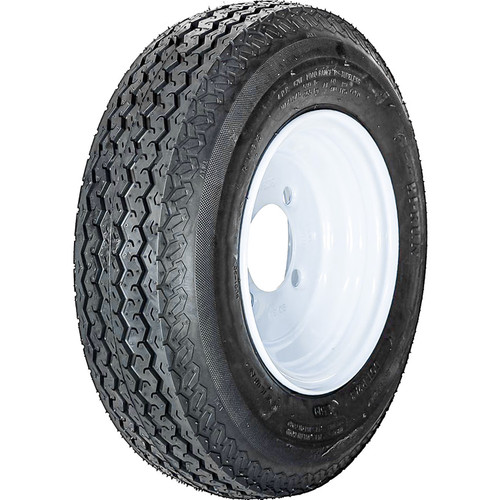 Hi-Run SU01 ST 4.8-8 Boat B (4 Ply) Boat Trailer 8 X 3.75 White Four Spoke Assembly