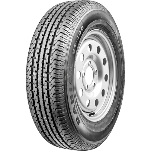 Hi-Run ST100 ST 205/75R15 107/102M D (8 Ply) 15x5 5 x 127 Silver Modular