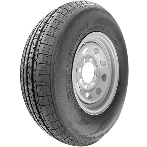 RubberMaster RM76 ST 235/80R16 127/125M F (12 Ply) 16x6 8 x 165.1 Silver Eight Spoke