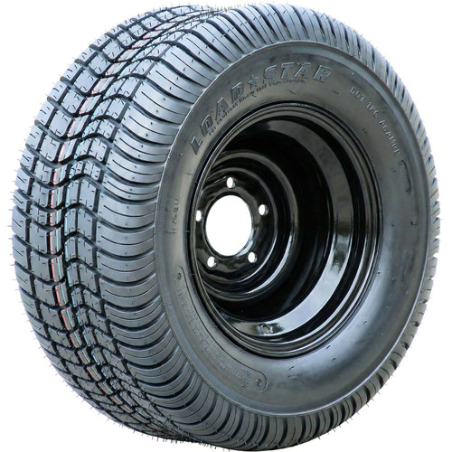 Loadstar K399 ST 205/65-10 98N E (10 Ply) 10x6 5 x 114.3 Black Stamped