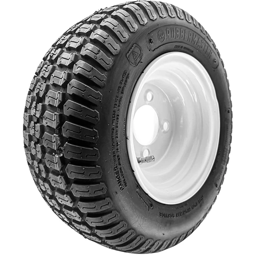 RubberMaster S374 16X6.50-8 64A6 4 Ply 8x5.375 4x101.6 White Stamped