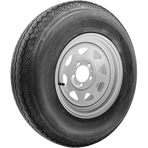 RubberMaster S258 ST F78-15 C (6 Ply) 15x6 5 x 114.3 Silver Eight Spoke