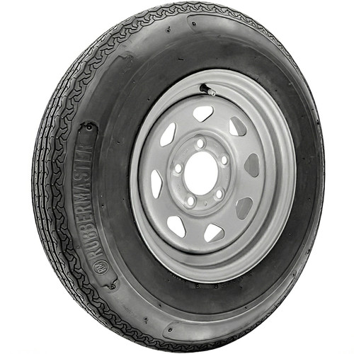 RubberMaster S257 ST C78-13 C (6 Ply) 13x4.5 5 x 114.3 Silver Eight Spoke