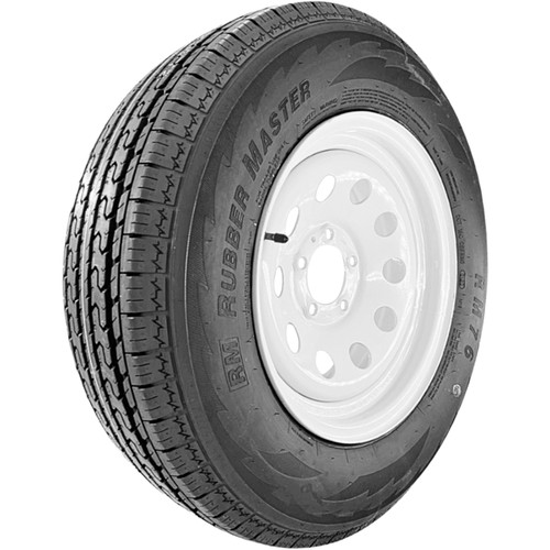 RubberMaster RM76 ST 205/75R15 E (10 Ply) 15x6 5 x 114.3 White Modular