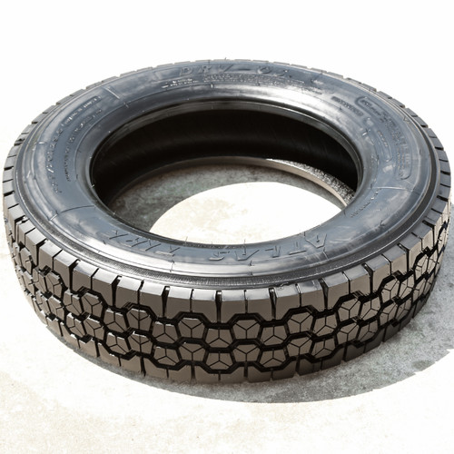 ATLAS DRV-OS IX Commercial Drive Tire - 225/70R19.5 128/126M Load Range G, 14 Ply