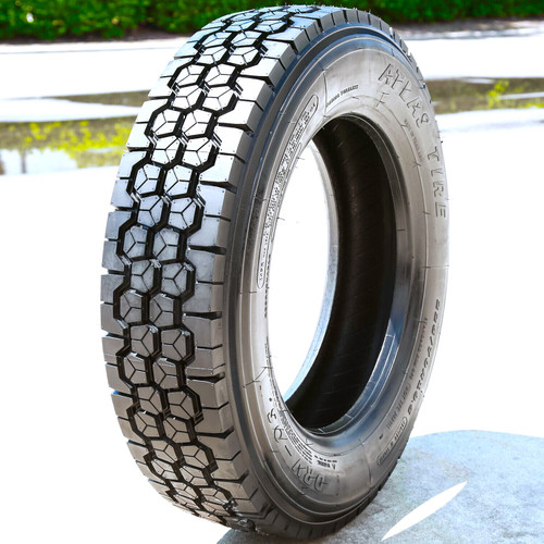 ATLAS DRV-OS IX Commercial Drive Tire - 225/70R19.5 128/126M Load Range G, 14 Ply
