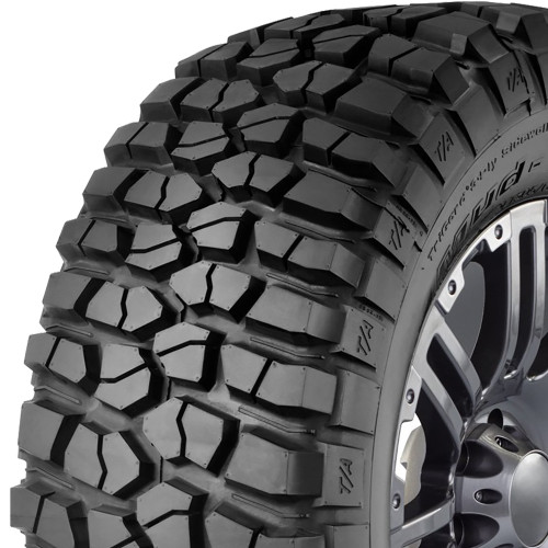 BFGoodrich Mud-Terrain T/A KM2 LT 255/75R17 111/108Q C (6 Ply) MT M/T Mud  Terrain Tire