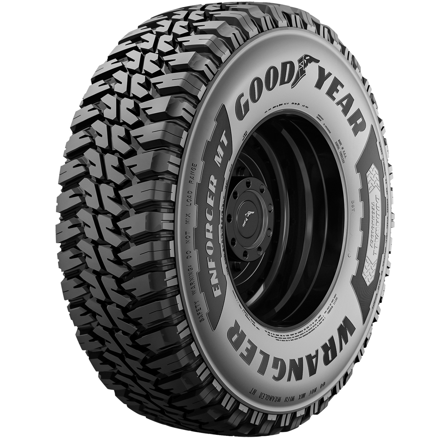 Goodyear Wrangler Enforcer MT LT 37X12.50R16.5 133N E (10 Ply)