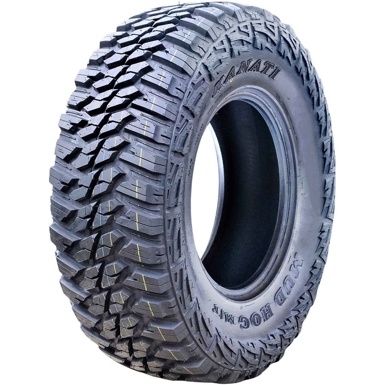 Kanati Mud Hog M/T 33X12.50R22, All Season, Mud Terrain tires.
