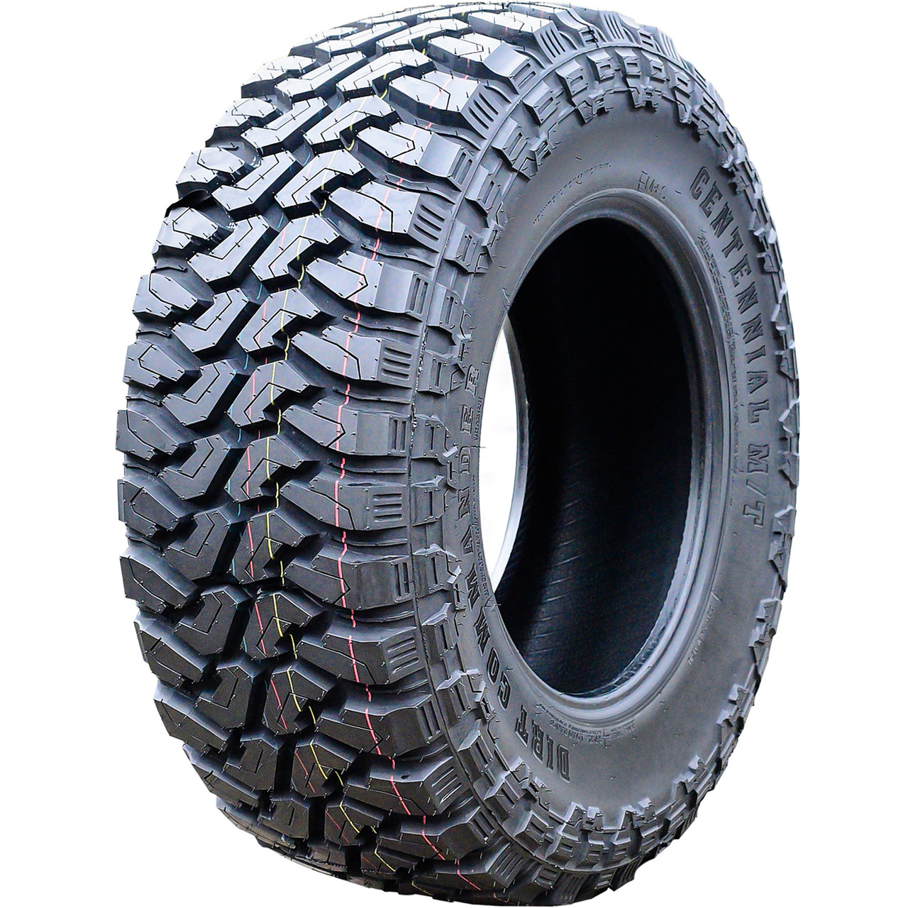 Centennial Dirt Commander M/T 35X12.50R22, All Season, Mud Terrain tires.