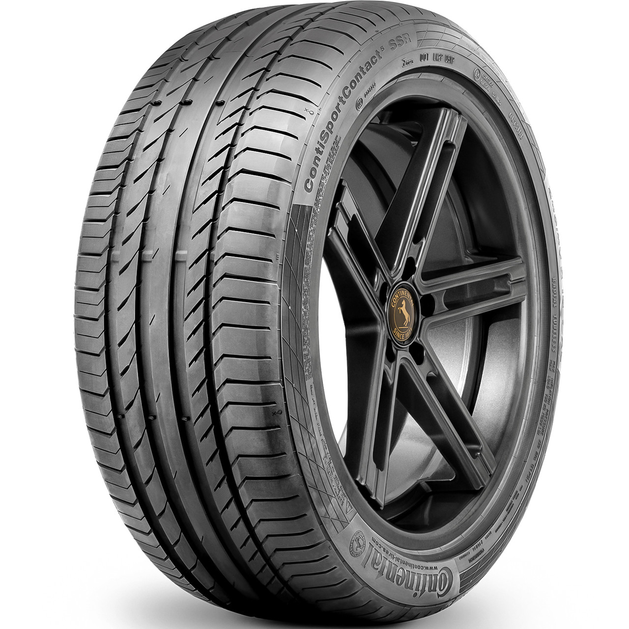 Continental ContiSportContact 5 SSR 225/45R19, Summer, High Performance tires.