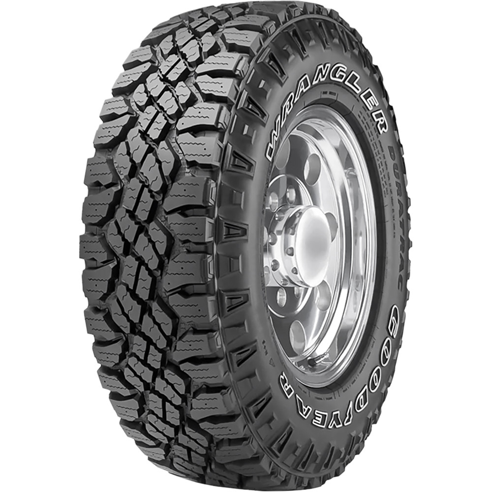Goodyear Wrangler DuraTrac 285/70R17, All Season, All Terrain tires.