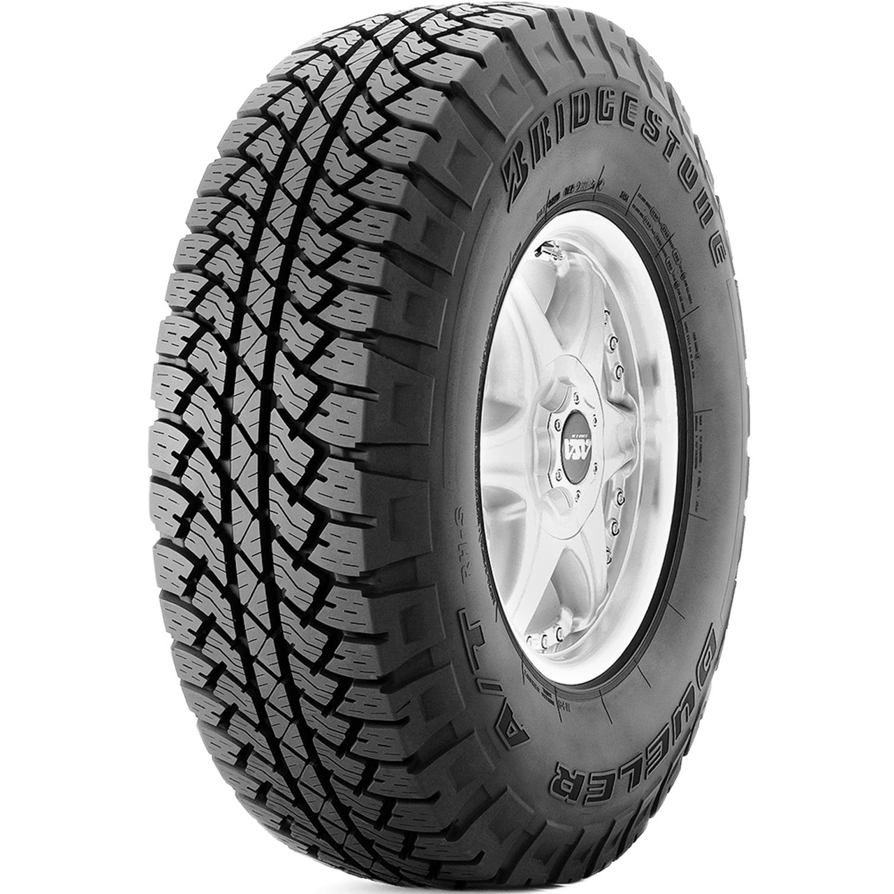Bridgestone Dueler A/T RH-S 265/65R18, All Season, All Terrain tires.