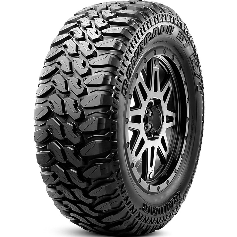 Radar Renegade R7 M/T 35X12.50R22, All Season, Mud Terrain tires.