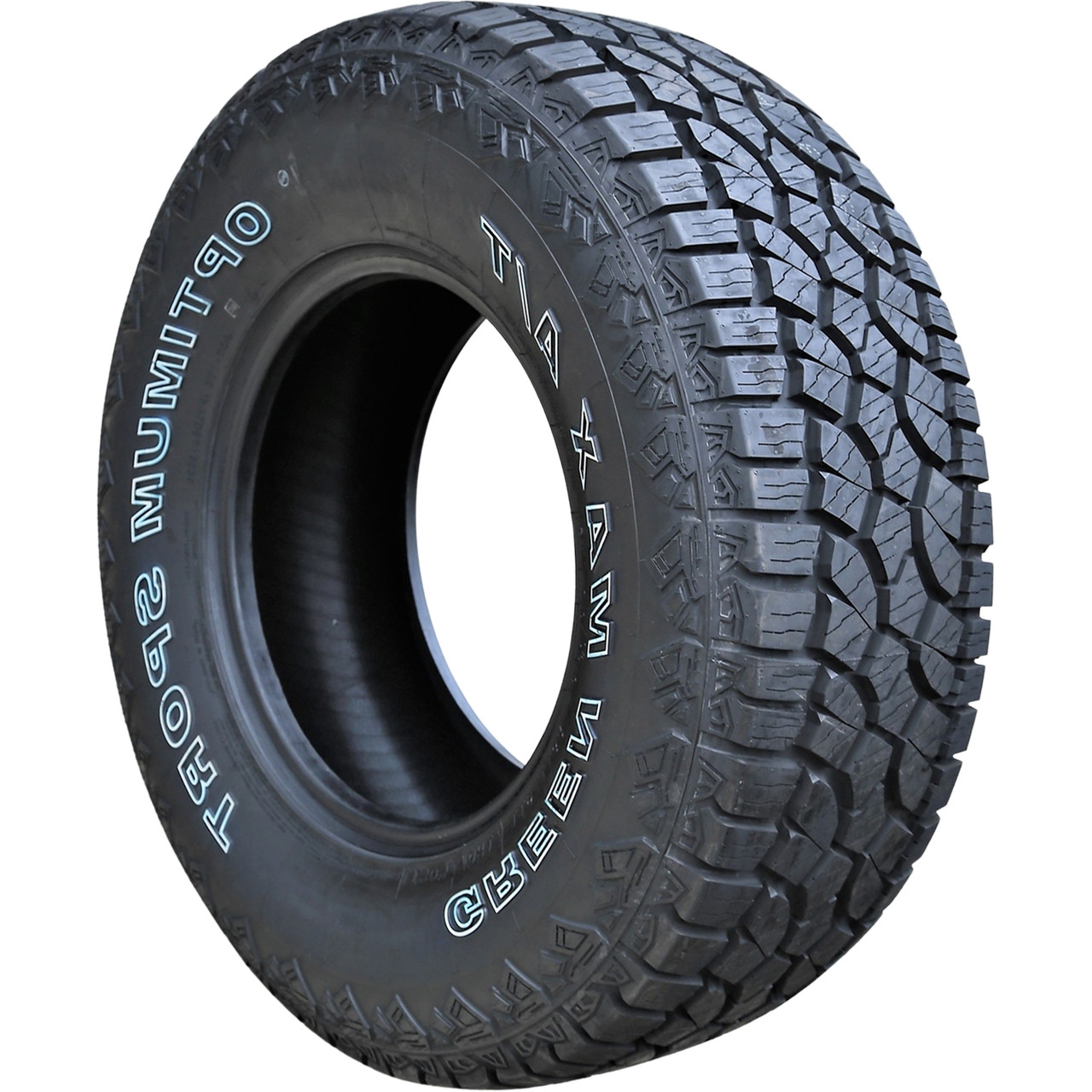 Green Max Optimum Sport A/T 285/70R17, All Season, All Terrain tires.