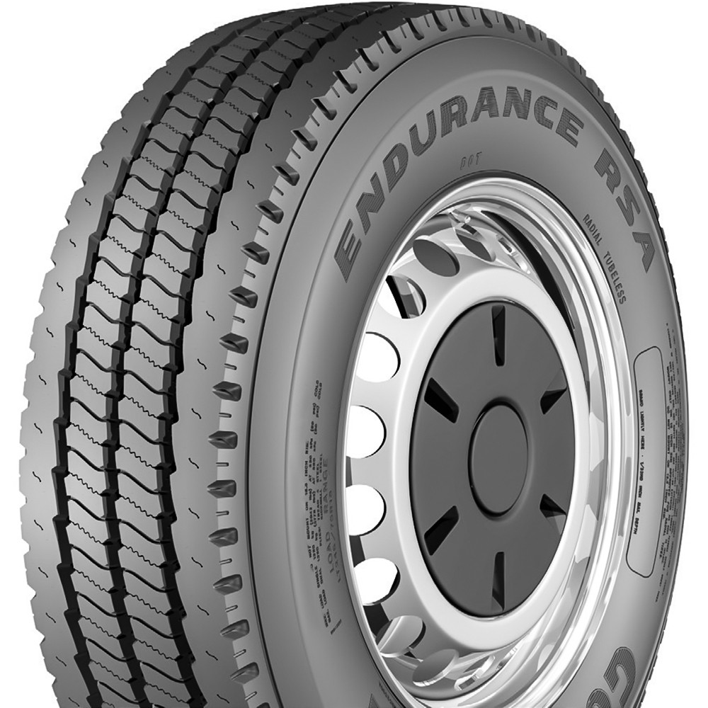Photos - Tyre Goodyear Endurance RSA ULT 245/70R19.5, All Season, Highway tires. 