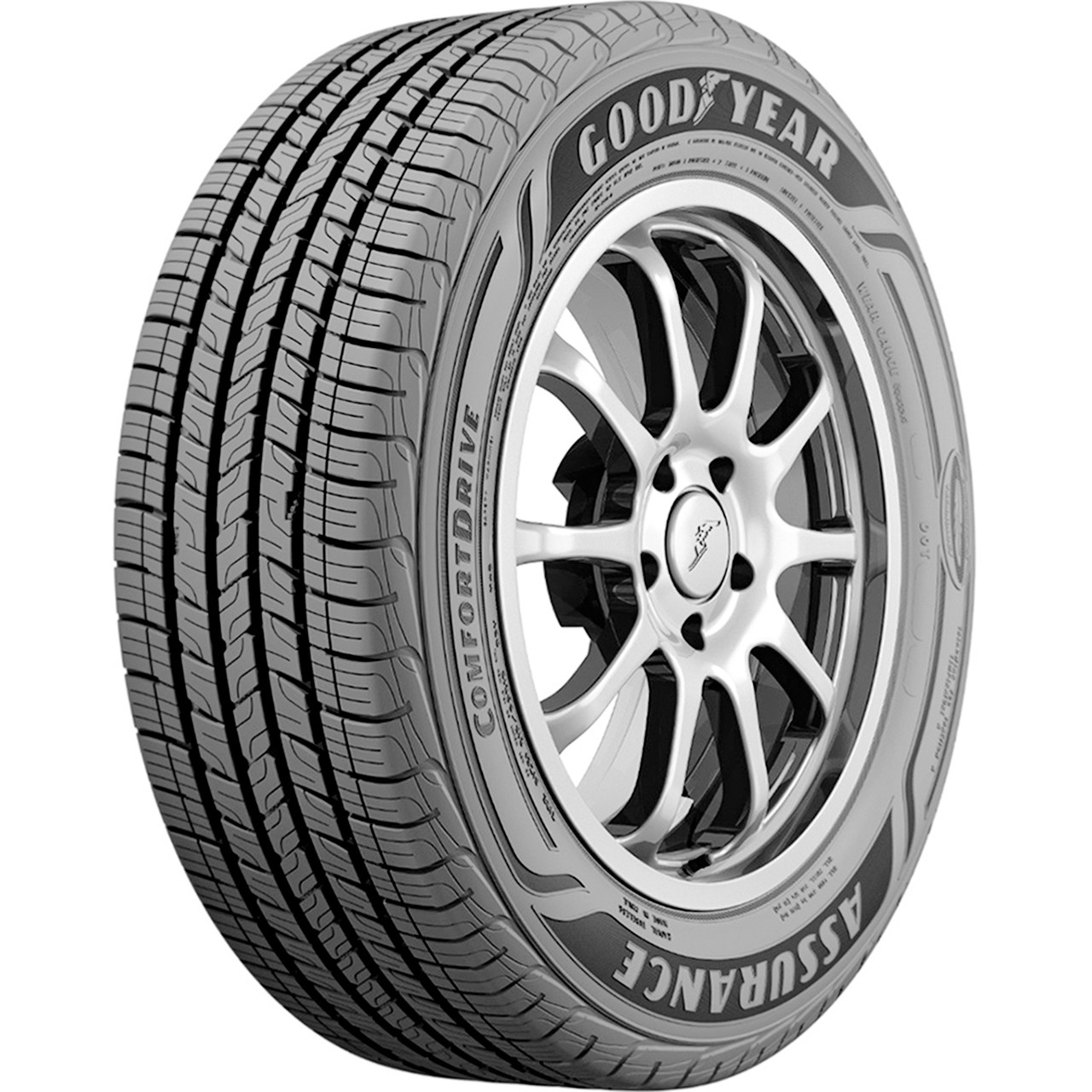 Photos - Tyre Goodyear Assurance ComfortDrive 245/45R18, All Season, Performance tires. 