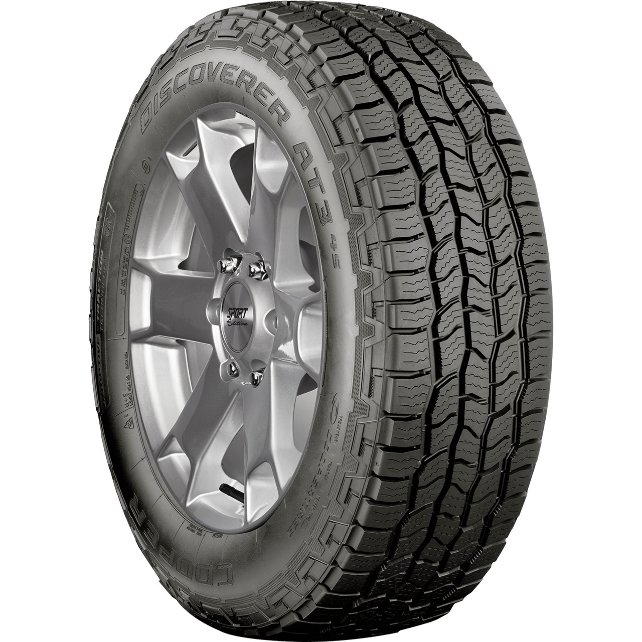 Photos - Motorcycle Tyre Cooper Discoverer AT3 4S 275/60R20, All Season, All Terrain tires. 