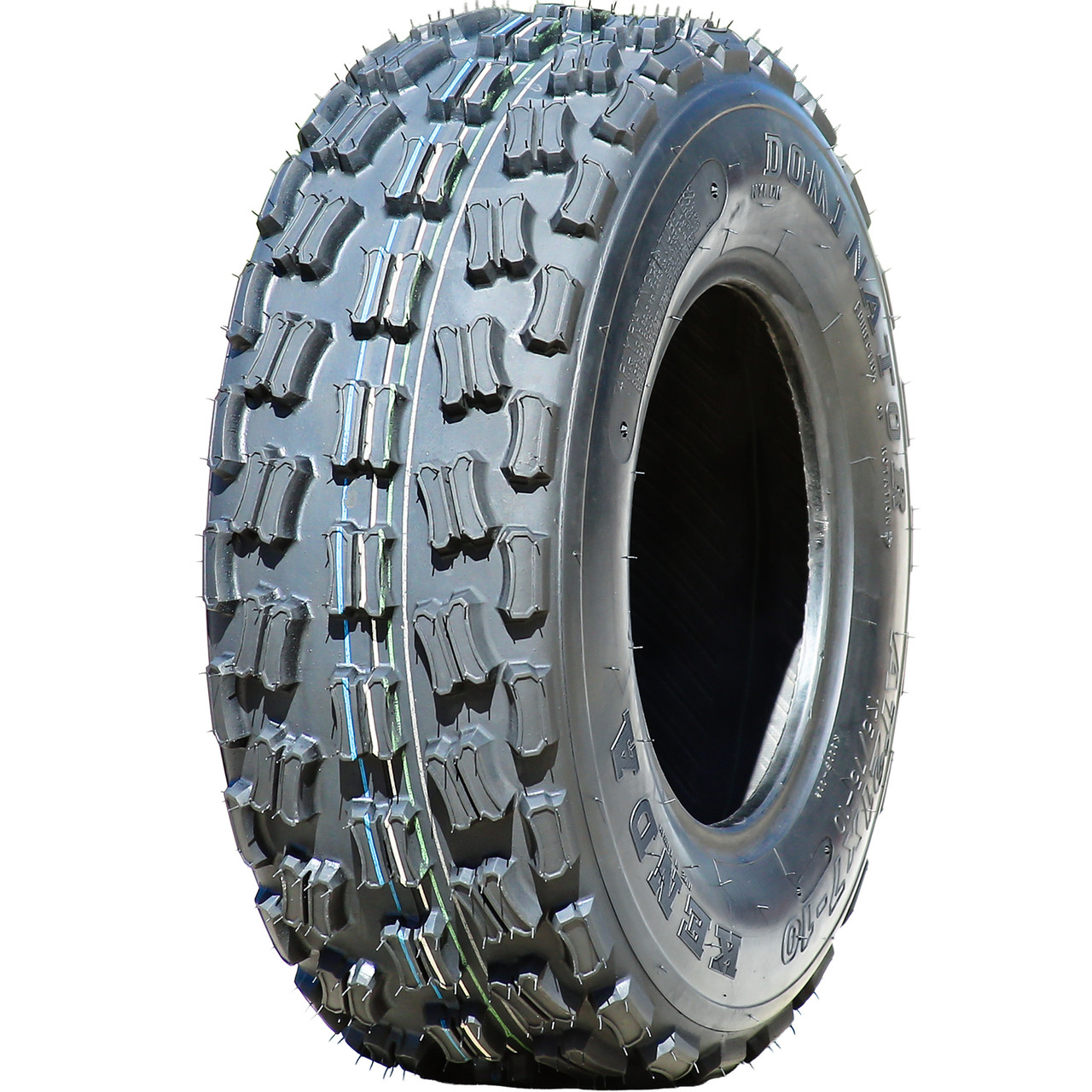 Kenda Dominator K300 21X7.00-10, All Season, All Terrain tires.