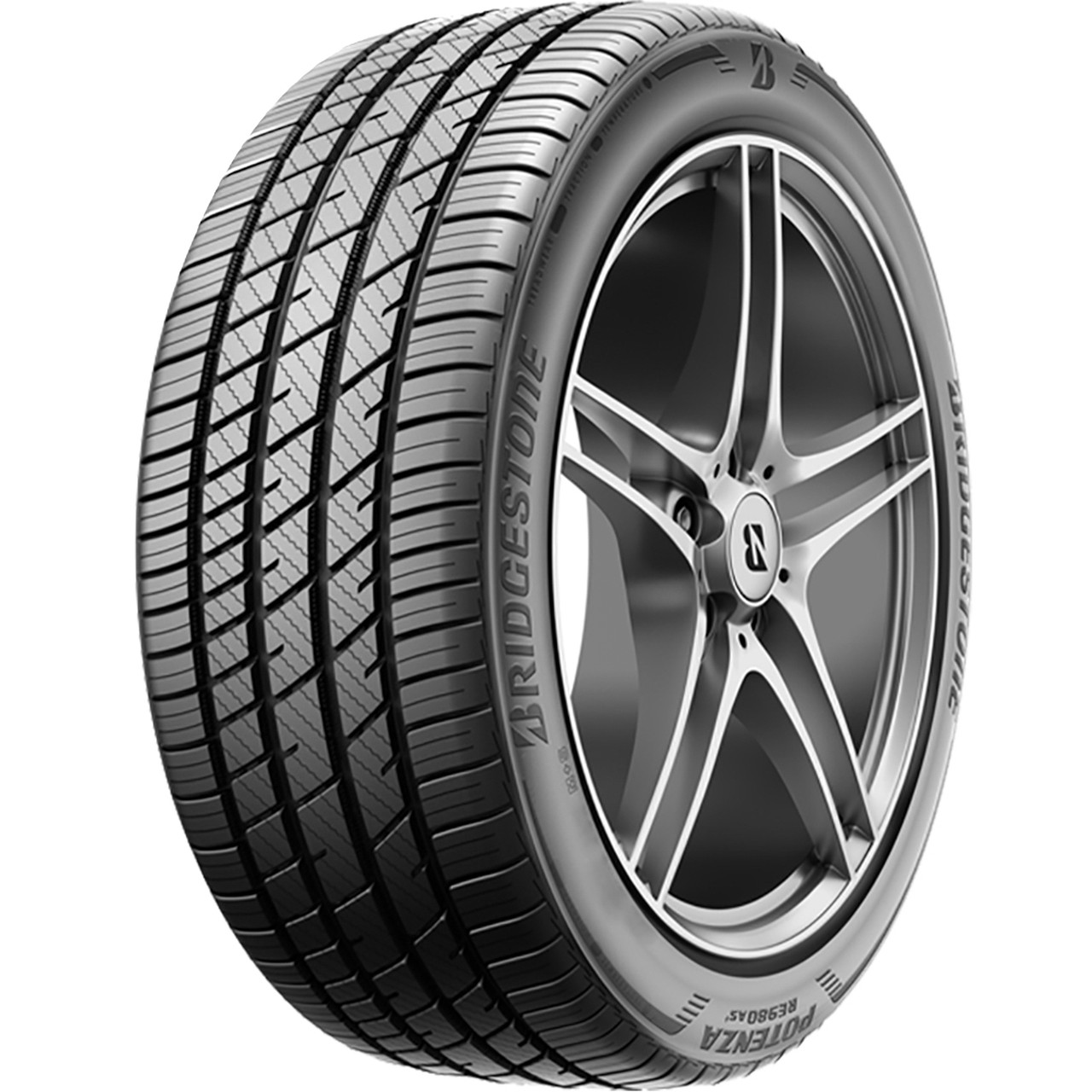 Bridgestone Potenza RE980AS+ 225/40R19, All Season, High Performance tires.