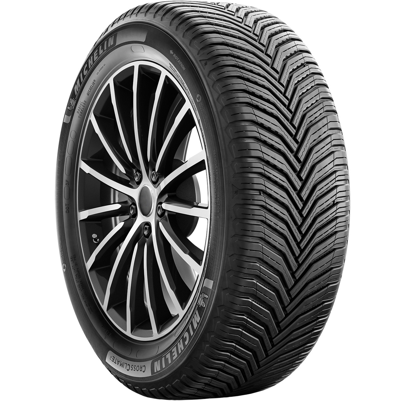 Photos - Tyre Michelin CrossClimate 2 255/35R18, All Weather, Performance tires. 