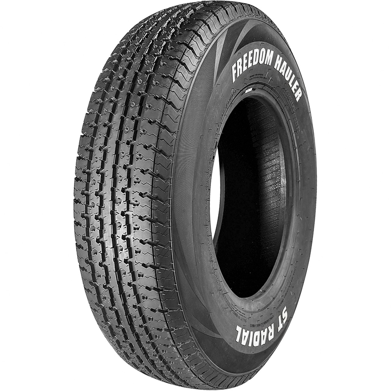 Freedom Hauler ST Radial 225/75R15, All Season, Highway tires.