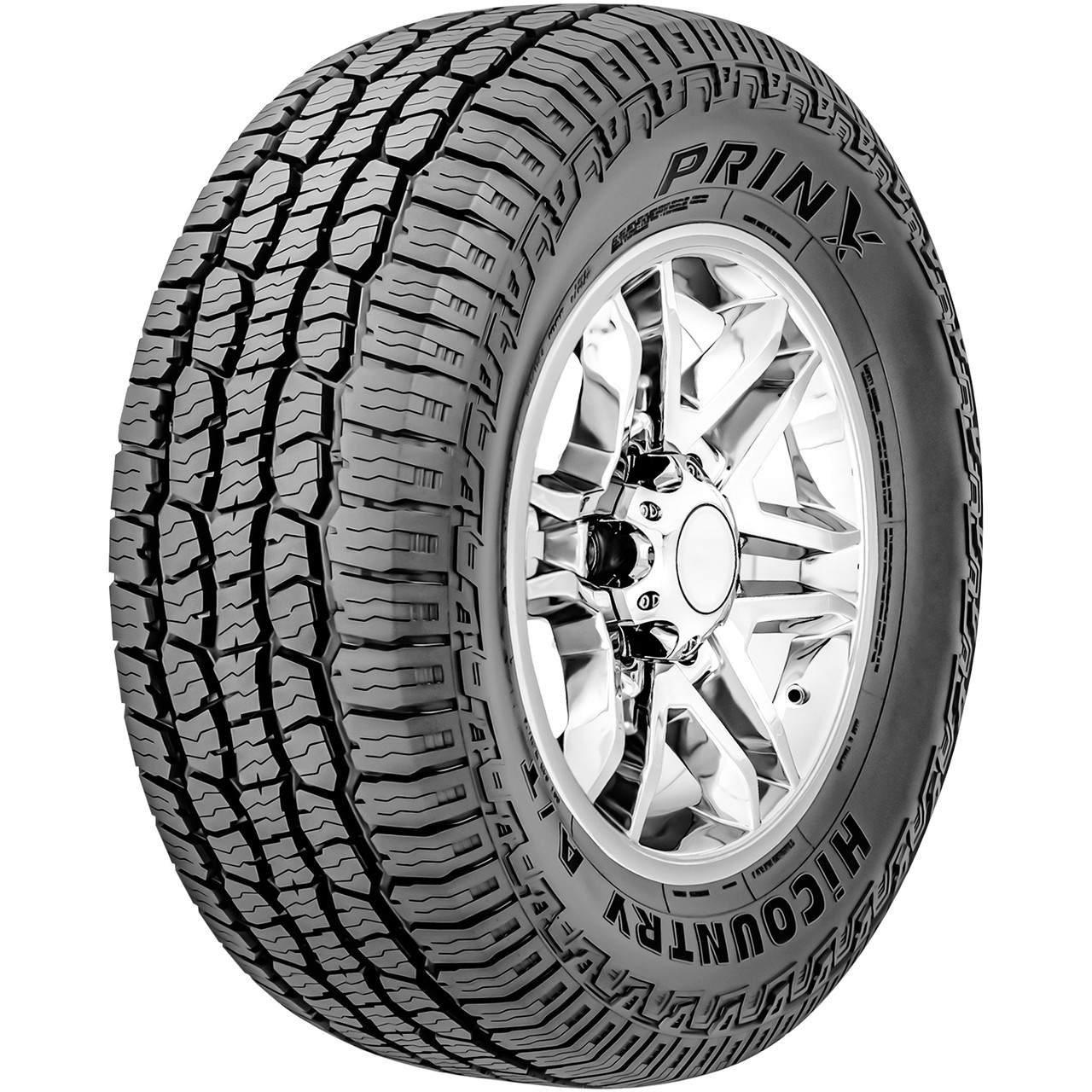 Prinx HiCountry A/T HA2 275/55R20, All Weather, All Terrain tires.