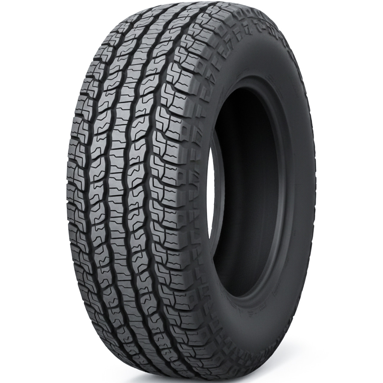 Goodyear Wrangler Territory A/T 265/65R18, All Season, All Terrain tires.