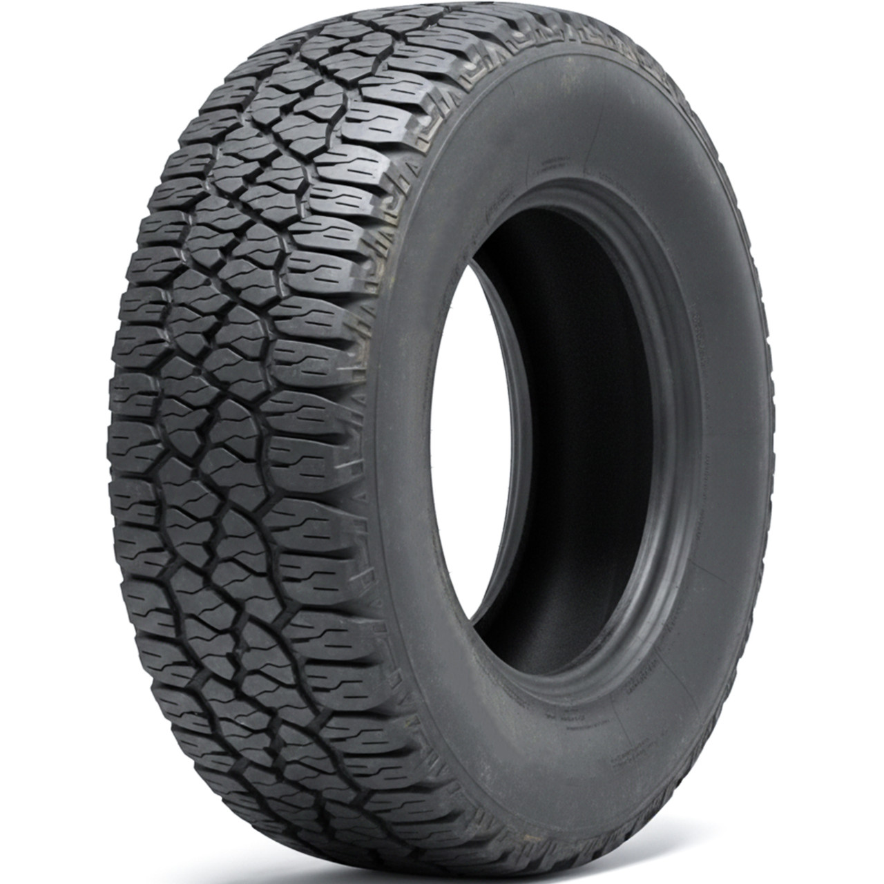 Goodyear Wrangler Territory A/T 225/55R17, All Season, All Terrain tires.