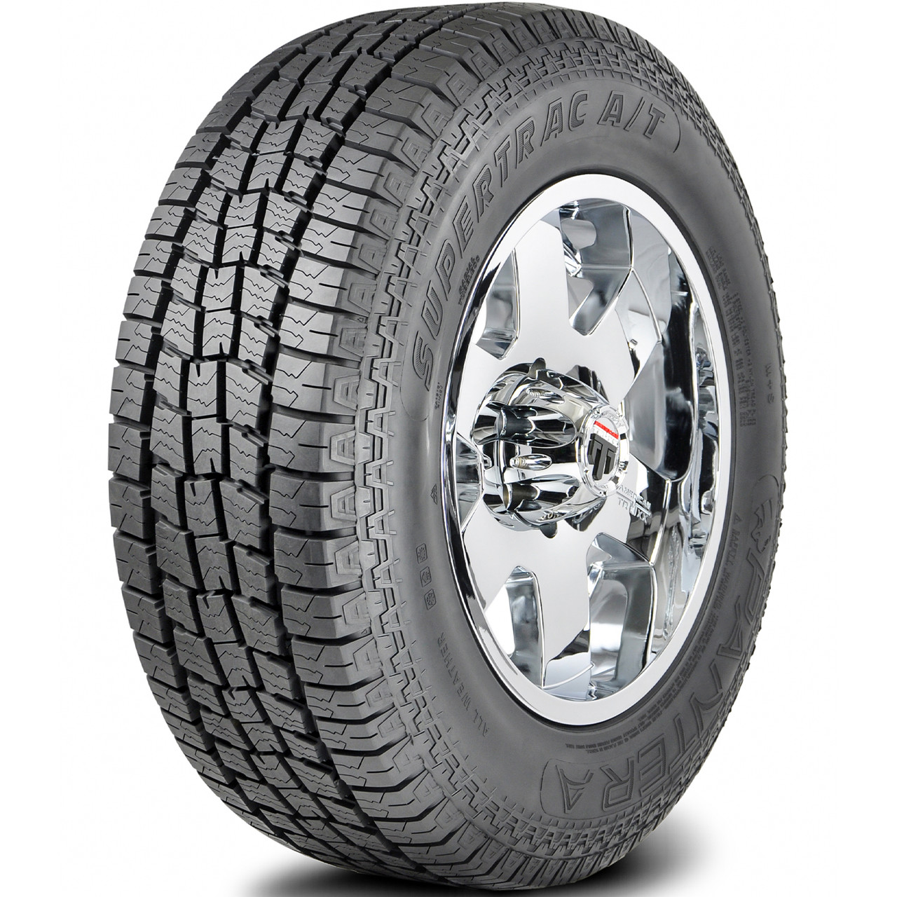 Pantera Supertrac A/T 235/75R15, All Season, All Terrain tires.
