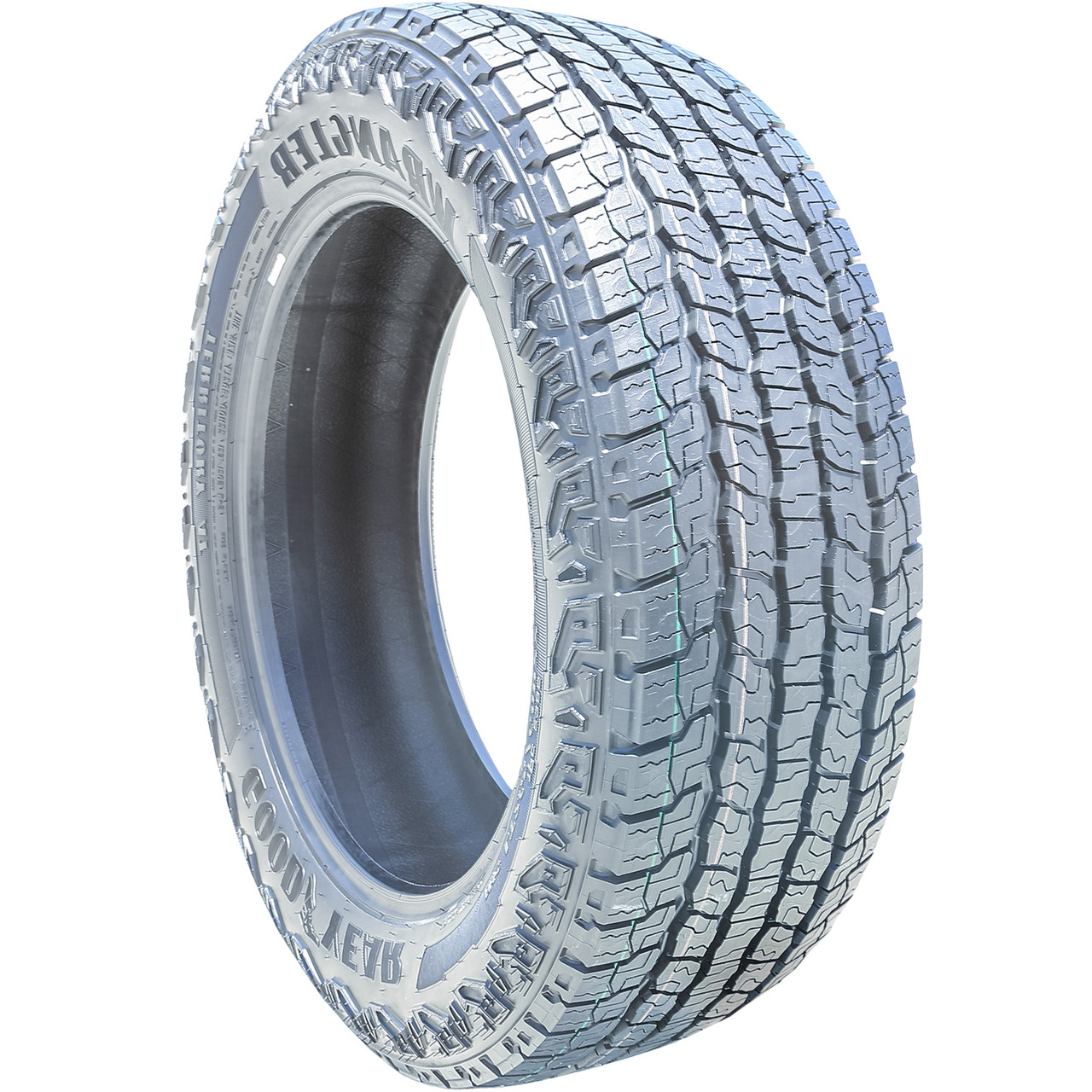 Goodyear Wrangler Territory A/T 265/60R22, All Season, All Terrain tires.