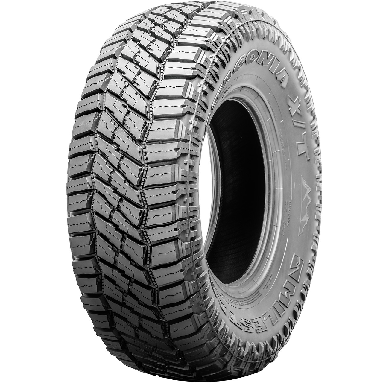Milestar Patagonia X/T 255/80R17, All Weather, Extreme Terrain tires.