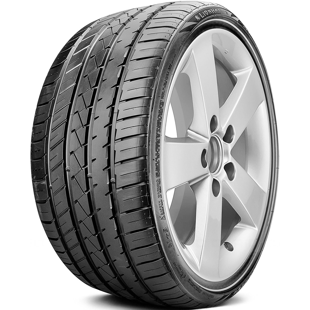 Lionhart LH-FIVE 285/45R21, All Season, High Performance tires.