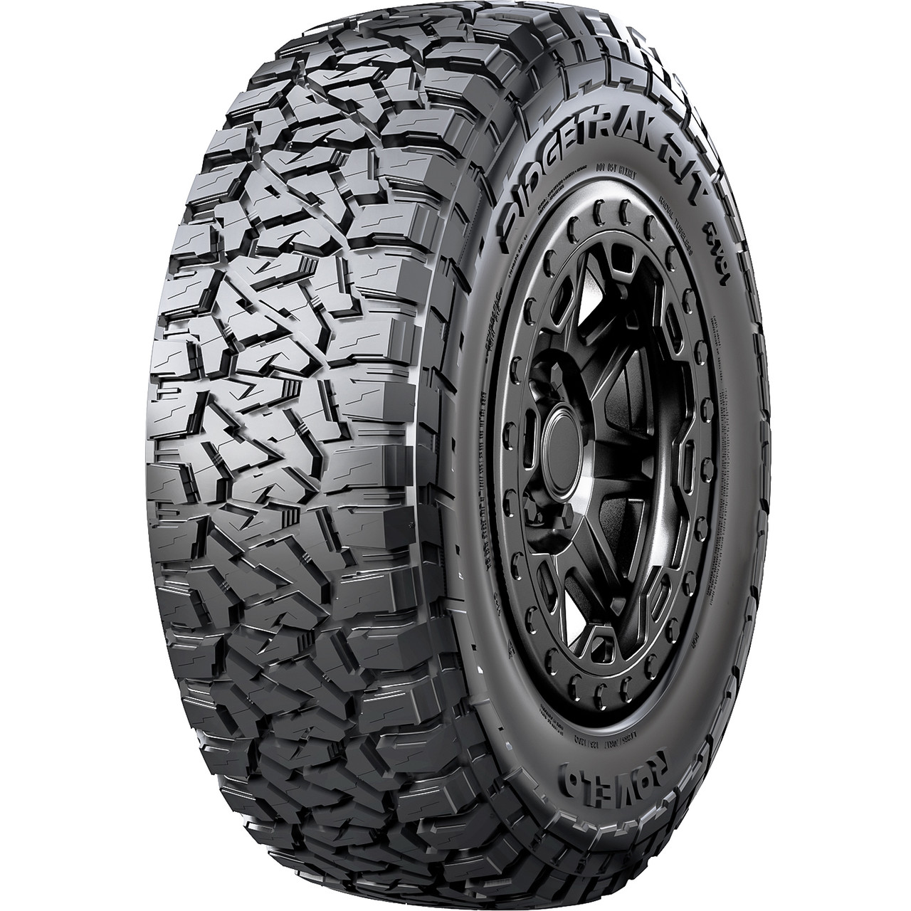 Rovelo Ridgetrak R/T RT01 285/45R22, All Weather, Rugged Terrain tires.
