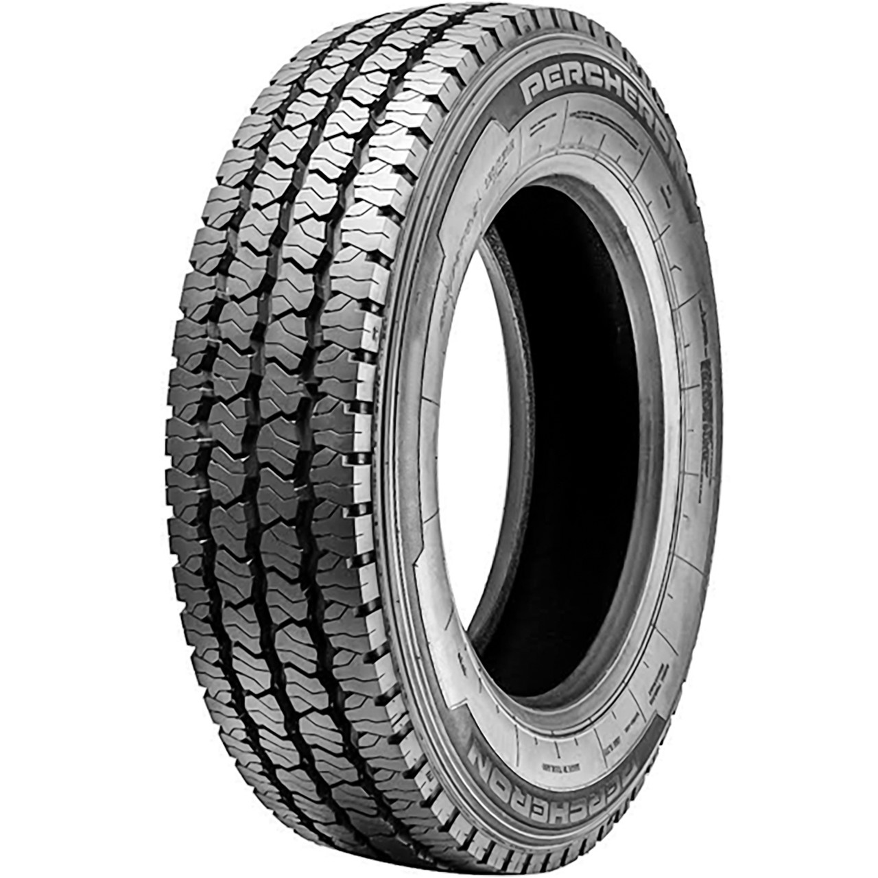 Percheron AT Commercial 245/70R19.5, All Weather, All Terrain tires.