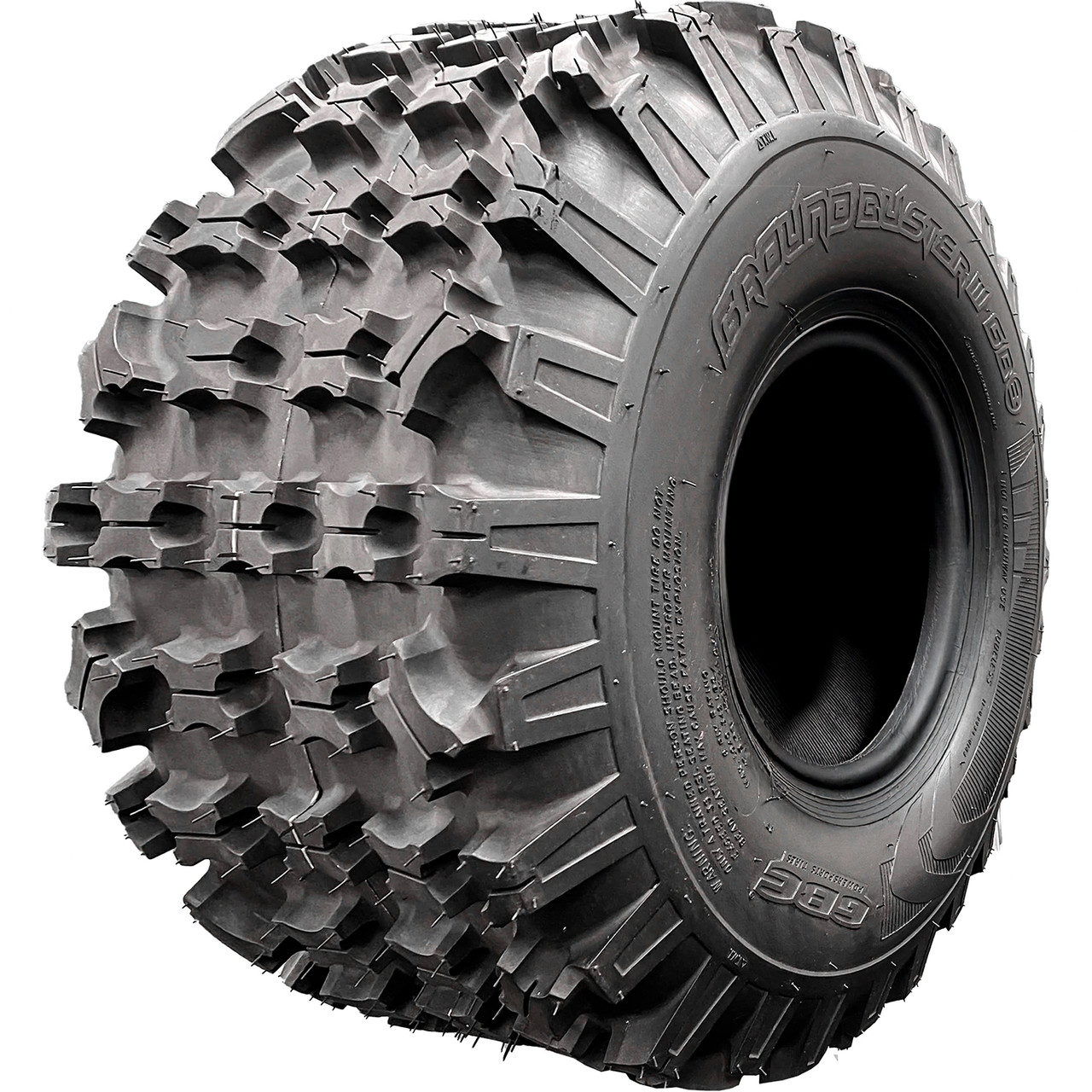 GBC Ground Buster III 21X11.00-9, All Season, All Terrain tires.