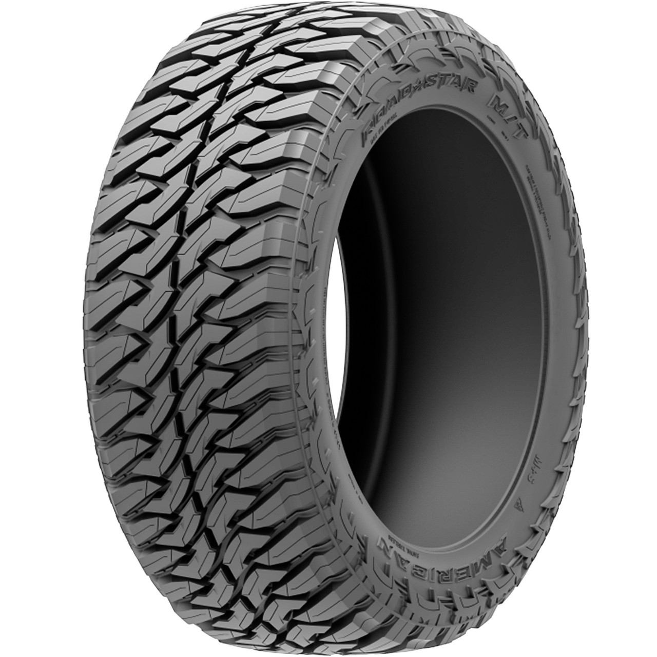 American Roadstar M/T 35X12.50R17, All Weather, Mud Terrain tires.